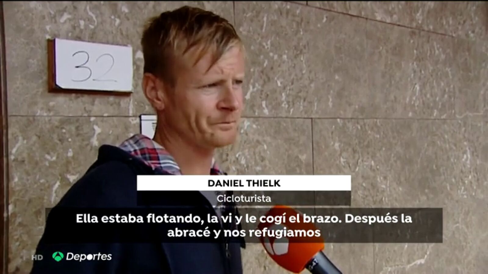 Daniel Thielk, el cicloturista alemán que salvó a la pequeña Úrsula en Sant Llorenç: 