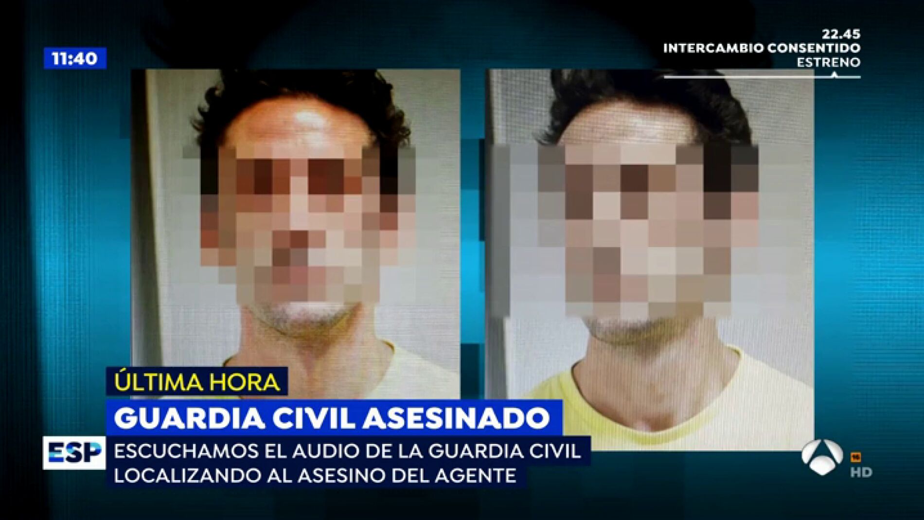 La emotiva llamada de la Guardia Civil tras detener al hombre que acab&oacute; con la vida de un agente: "Enhorabuena, compa&ntilde;eros"