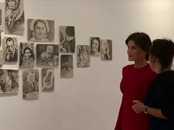 La Reina Letizia visita la Real Academia de España en Roma La Reina Letizia visita la Real Academia de España en Roma