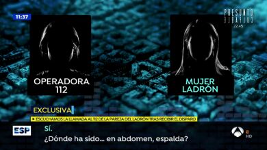 La angustiosa llamada al 112 de la pareja de un ladrón herido de un disparo en un robo