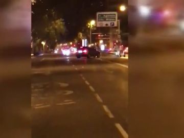 La Policía busca a un conductor temerario que intentó atropellar a un hombre en Madrid