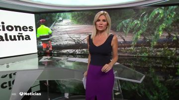 Sandra Golpe dirige y presenta Antena 3 Noticias 1