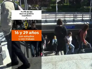 Los nuevos pobres tienen trabajo y estudios Los nuevos pobres tienen trabajo y estudios