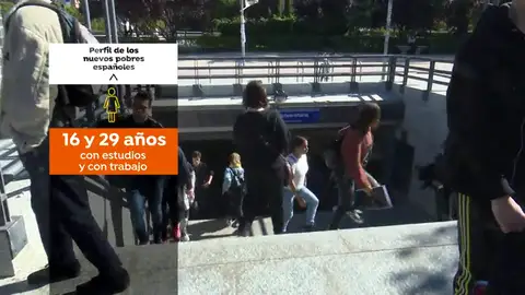 Los nuevos pobres tienen trabajo y estudios Los nuevos pobres tienen trabajo y estudios