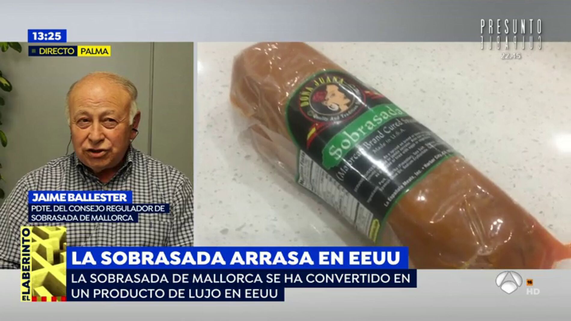 Una mala imitaci&oacute;n de la sobrasada de Mallorca arrasa en EEUU: "Solo se parece a la original en el nombre"