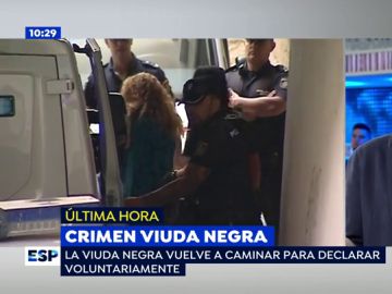 La 'viuda negra de Alicante' acude andando al juzgado: "Sé cuál es la casa del asesino y cuando el juez me deje libre voy a ir para hacer que se entregue"