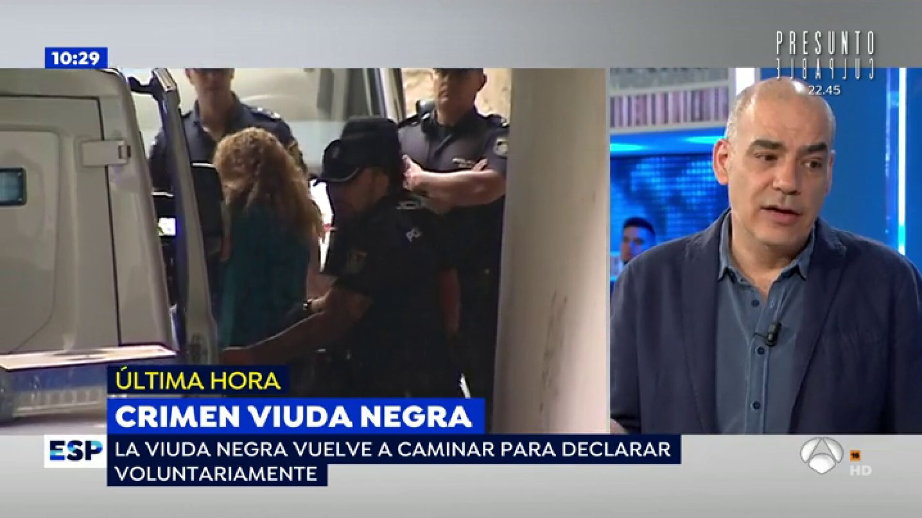 La 'viuda negra de Alicante' acude andando al juzgado: "S&eacute; cu&aacute;l es la casa del asesino y cuando el juez me deje libre voy a ir para hacer que se entregue"