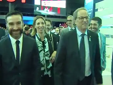Iglesias se compromete a buscar el apoyo de ERC, PDeCAT y PNV a los Presupuestos mientras Torra evita pronunciarse Iglesias se compromete a buscar el apoyo de ERC, PDeCAT y PNV a los Presupuestos mientras Torra evita pronunciarse