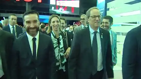 Iglesias se compromete a buscar el apoyo de ERC, PDeCAT y PNV a los Presupuestos mientras Torra evita pronunciarse Iglesias se compromete a buscar el apoyo de ERC, PDeCAT y PNV a los Presupuestos mientras Torra evita pronunciarse