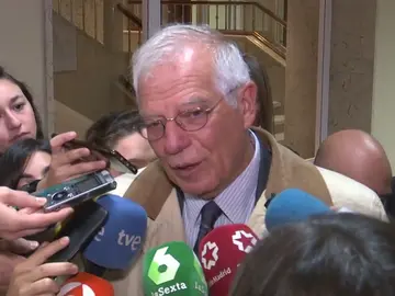 El ministro de Asuntos Exteriores, Josep Borrell El ministro de Asuntos Exteriores, Josep Borrell