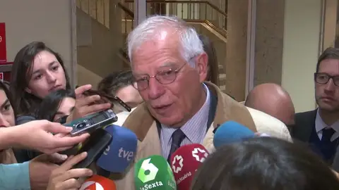 El ministro de Asuntos Exteriores, Josep Borrell El ministro de Asuntos Exteriores, UE y Cooperación, Josep Borrell