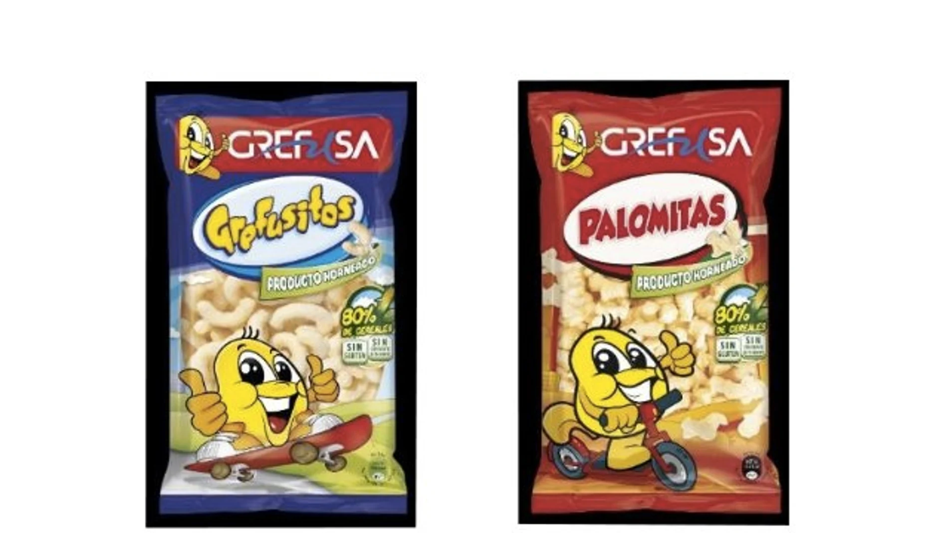 Lotes de gusanitos y palomitas retirados del mercado Lotes de gusanitos y palomitas retirados del mercado
