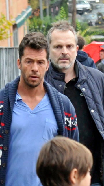 Miguel Bosé y Nacho Palau