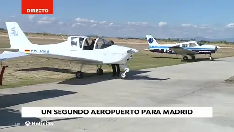 Un segundo aeropuerto para la Comunidad de Madrid destinado a las compañías de 'low cost' Proyectan un segundo aeropuerto para la Comunidad de Madrid destinado a las compañías de 'low cost'