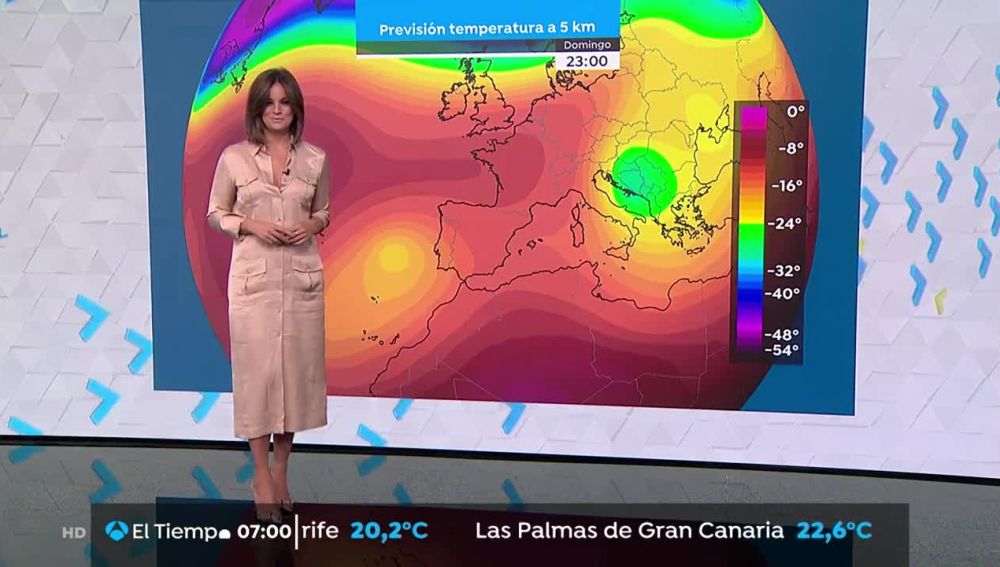 Temperaturas en aumento en la Península, salvo en Galicia y el noreste de Cataluña 