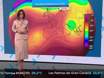 Temperaturas en aumento en la Península, salvo en Galicia y el noreste de Cataluña 