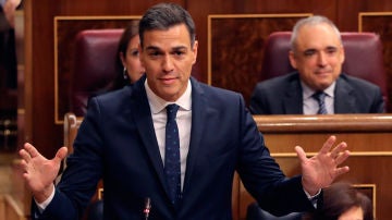 Pedro Sánchez en el Congreso Pedro Sánchez en el Congreso