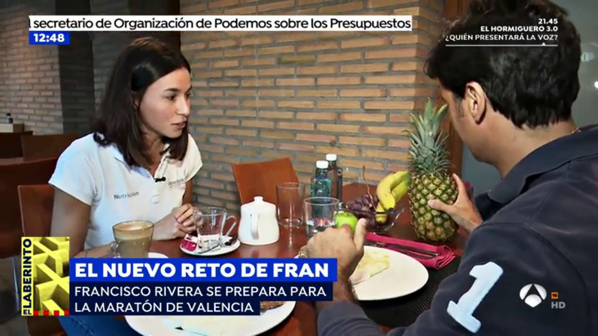 El duro esfuerzo que hace Fran Rivera para la marat&oacute;n de Valencia: "Me gusta toda la comida que me quita la nutricionista"