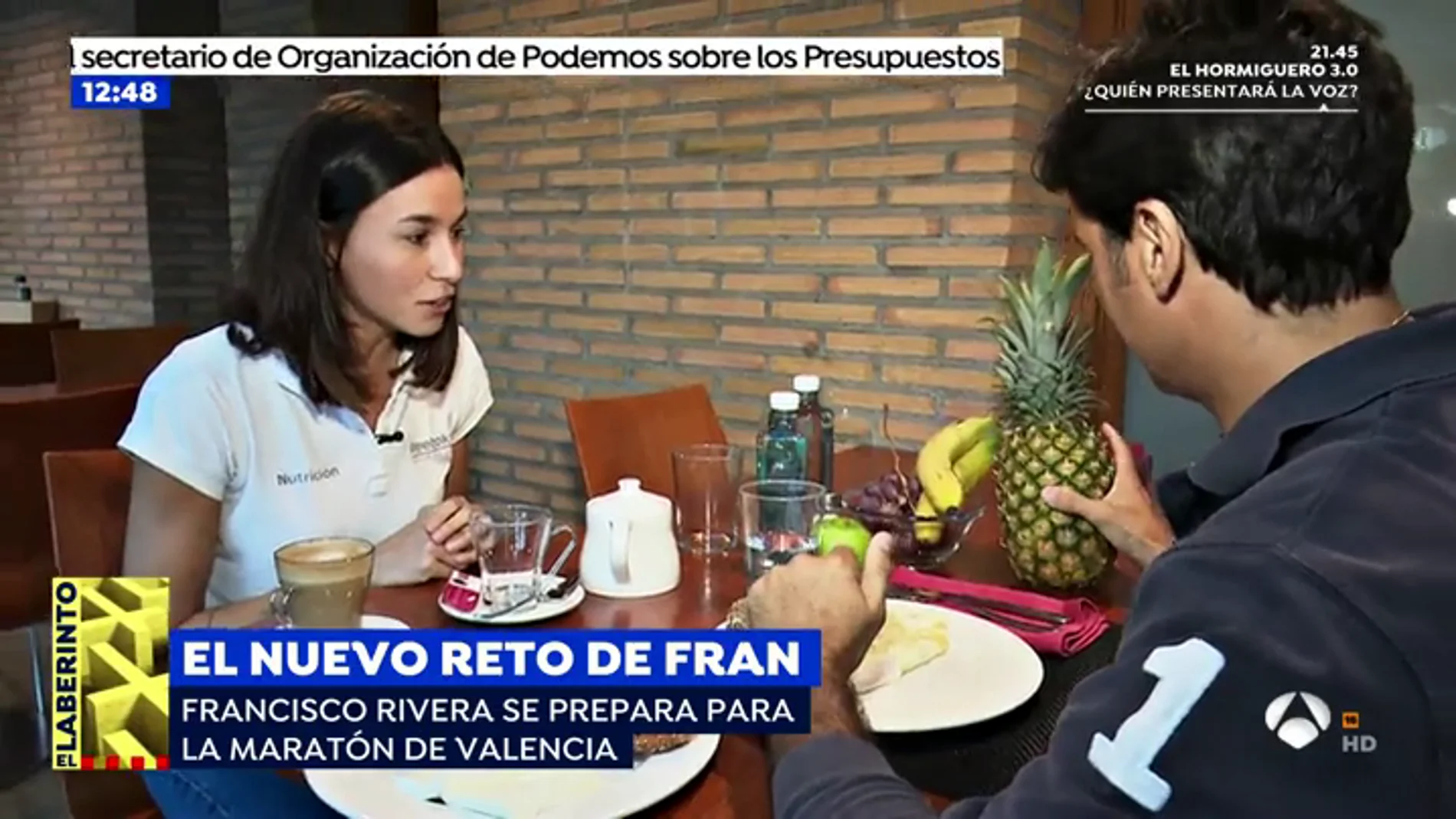 El duro esfuerzo que hace Fran Rivera para la maratón de Valencia: "Me gusta toda la comida que me quita la nutricionista"