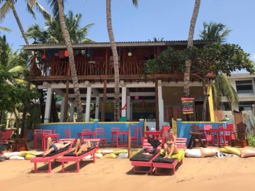 Hotel Lucky Beach Tangalle en Sri Lanka