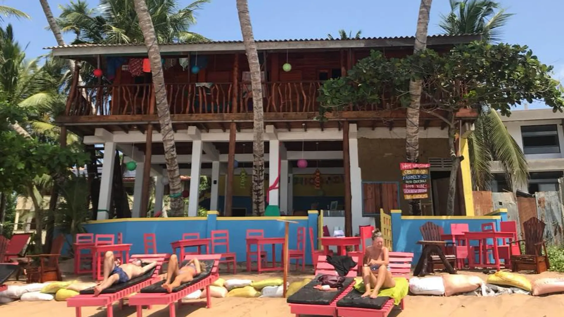 Hotel Lucky Beach Tangalle en Sri Lanka Hotel Lucky Beach Tangalle en Sri Lanka