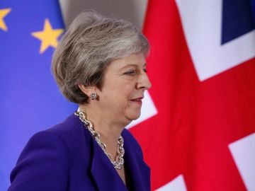 La primera ministra británica, Theresa May