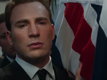 Chris Evans como Steve Rogers Chris Evans como Steve Rogers