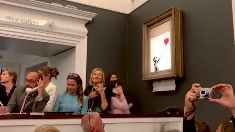 Art Broker. La performance de Banksy no salió como esperaba Art Broker. La performance de Banksy no salió como esperaba