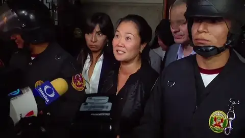 Keiko Fujimori queda en libertad tras 8 días detenida Keiko Fujimori queda en libertad tras 8 días detenida