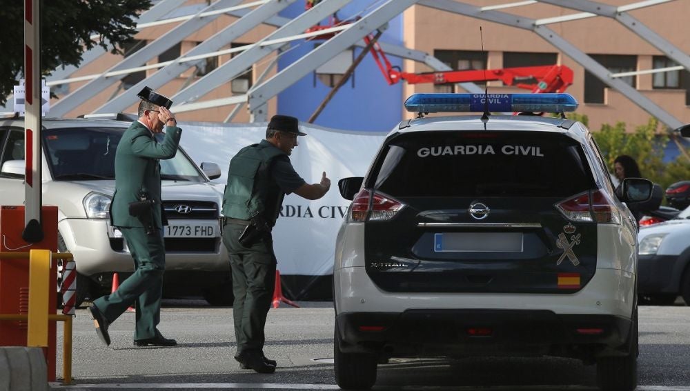 Vista de la comandancia de la Guardia Civil en Granada