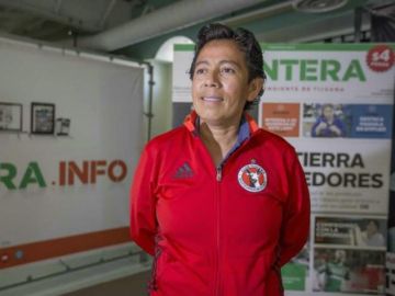 Marbella Ibarra, impulsora del fútbol femenino en México