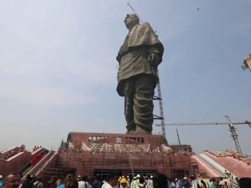 India finaliza la construcción de la estatua más grande del mundo