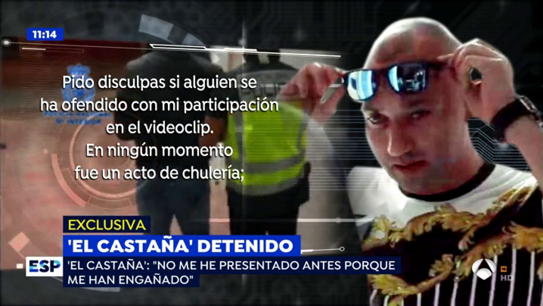 'El Casta&ntilde;a' explica los motivos de su entrega voluntaria: "Me mintieron prometi&eacute;ndome que iban a solucionar mi situaci&oacute;n penitenciaria y asum&iacute; que ten&iacute;a que entregarme"