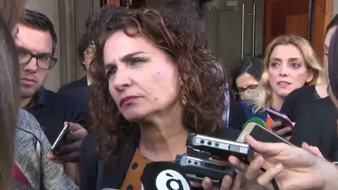 La ministra de Hacienda, María Jesús Montero La ministra de Hacienda, María Jesús Montero