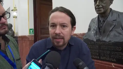 El líder de Podemos, Pablo Iglesias El líder de Podemos, Pablo Iglesias