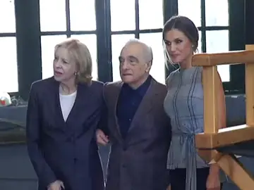 Martin Scorsese comparte sus experiencias en el cine con la Reina Letizia y jóvenes cineastas en Oviedo Martin Scorsese comparte sus experiencias en el cine con la Reina Letizia y jóvenes cineastas en Oviedo