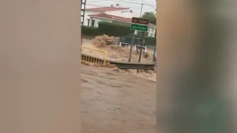 Tromba de Agua en Vinaròs Tromba de Agua en Vinaròs