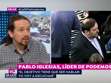 Pablo Iglesias en Espejo Público Pablo Iglesias en Espejo Público