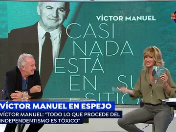 Victor Manuel: "El independentismo catalán es tóxico y ha destrozado a Cataluña como país" Victor Manuel: "El independentismo catalán es tóxico y ha destrozado a Cataluña como país"