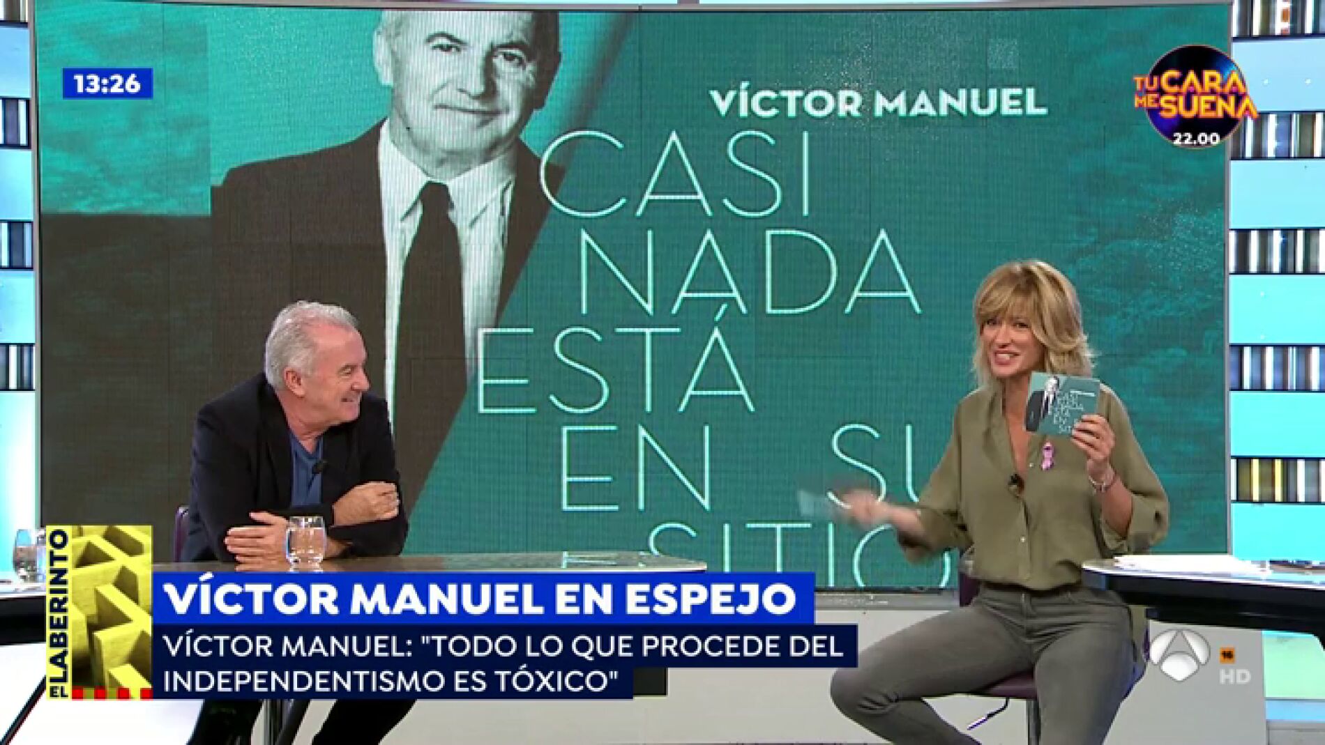 Victor Manuel: "El independentismo catal&aacute;n es t&oacute;xico y ha destrozado a Catalu&ntilde;a como pa&iacute;s"