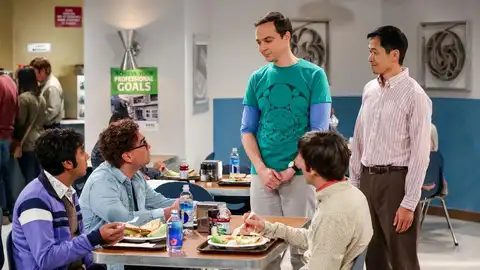 Tam y Sheldon Cooper en 'The Big bang Theory' Tam y Sheldon Cooper en 'The Big bang Theory'