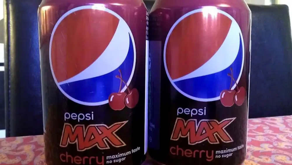 Pepsi Max Cherry.