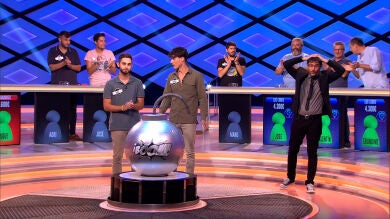 El equipo 'Granadores', a punto de eliminar a 'Los Lobos' en '¡Boom!'