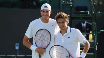 John Isner y Nicolas Mahut disputaron el partido más largo de Wimbledon