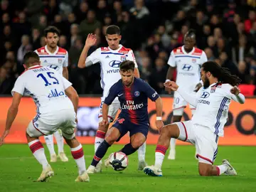 Bernat, durante un partido con el PSG Bernat, durante un partido con el PSG