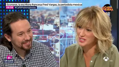 Pablo Iglesias en Espejo Público Pablo Iglesias en Espejo Público