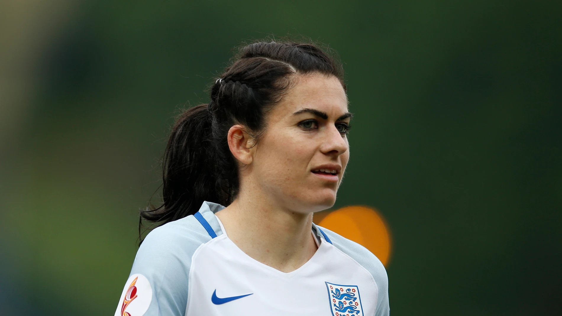 Karen Carney, durante un partido con la selección inglesa Karen Carney, durante un partido con la selección inglesa