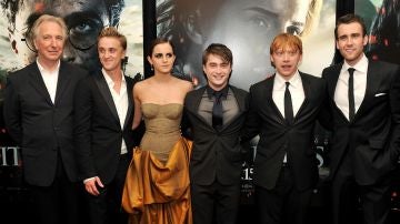 El equipo de 'Harry Potter' de premiere El equipo de 'Harry Potter' de premiere