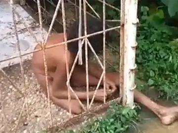 La mujer rescatada en México La mujer rescatada en México