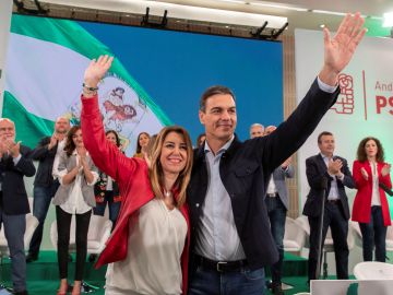 Pedro Sánchez y Susana Díaz